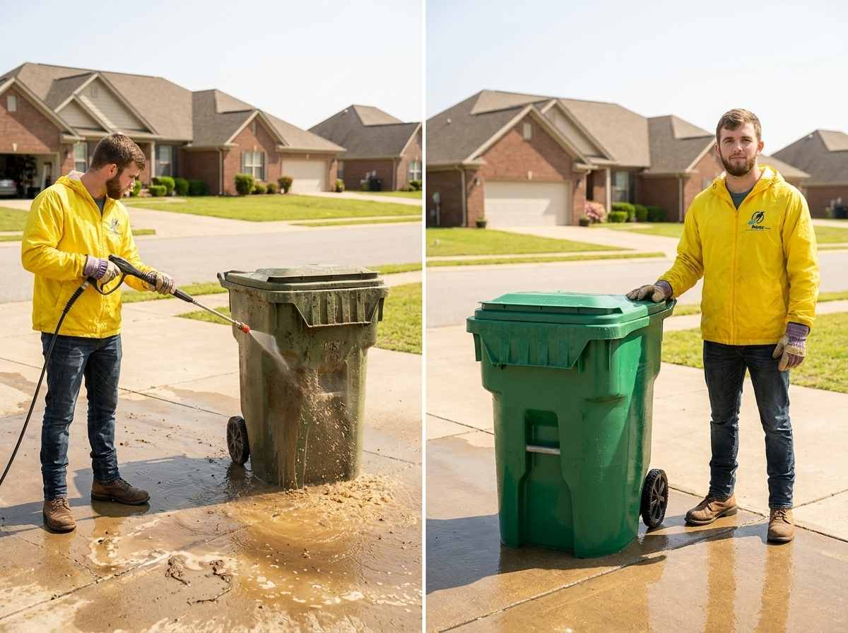Trash Bin Cleaning